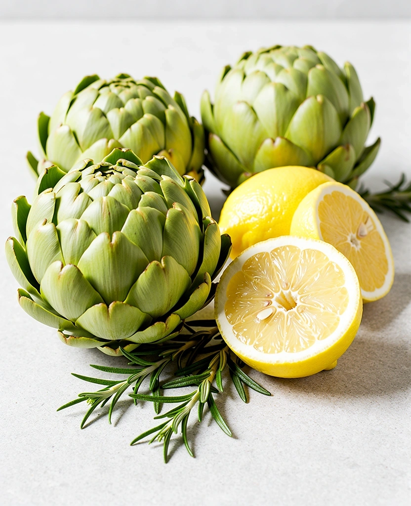 Ingrédients frais méditerranéens