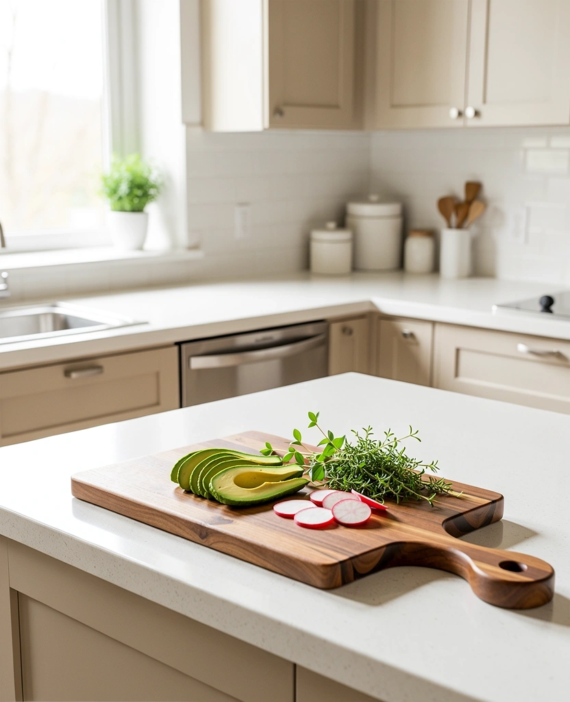 Environnement de cuisine saine